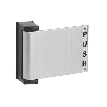 Flat Deadlatch Paddle, Push To Right, For 1-13/16 In. To 2 In. Thick Door, LHR Or Exterior Of RH,